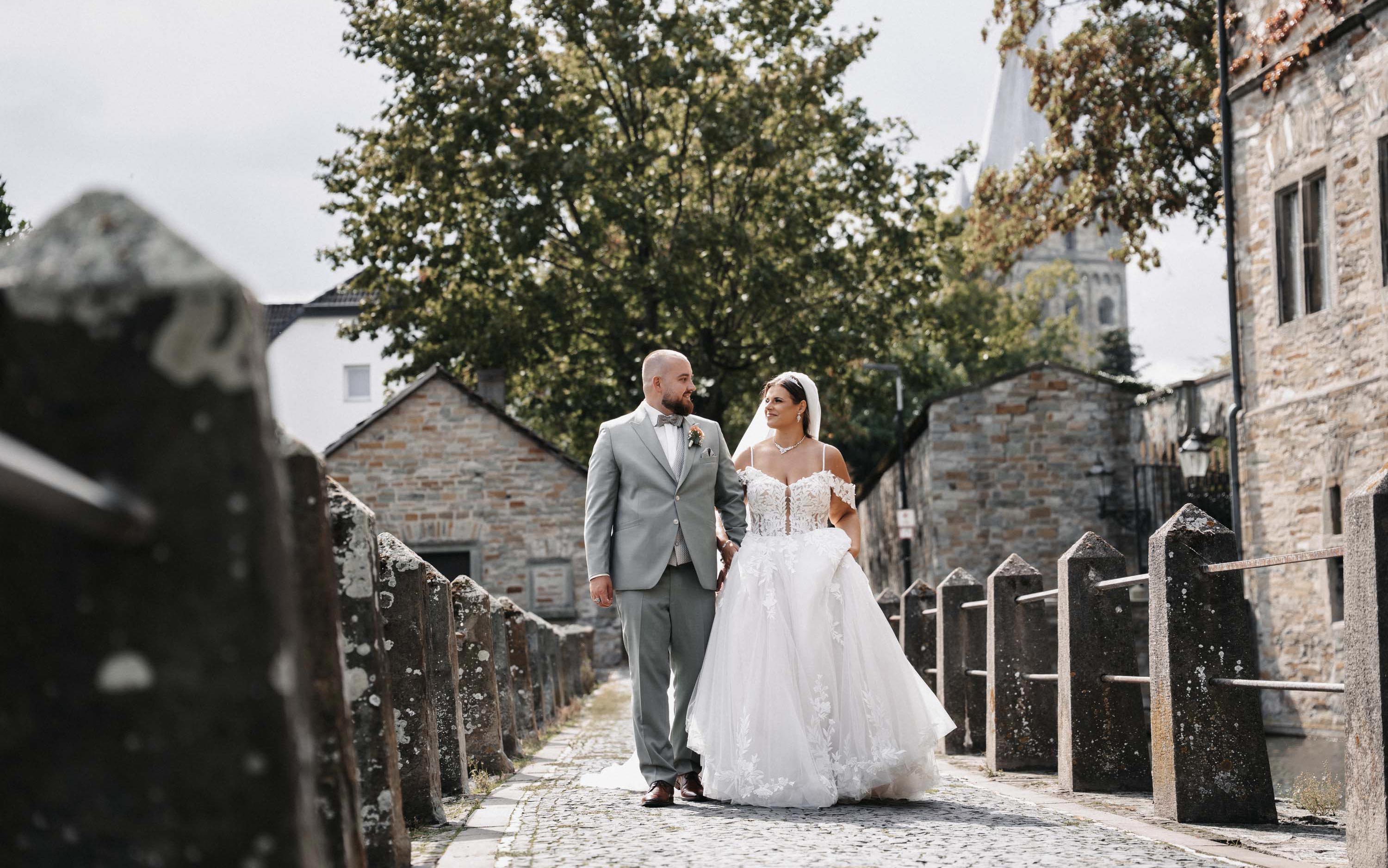 Atmosphärischer Hochzeitsmoment